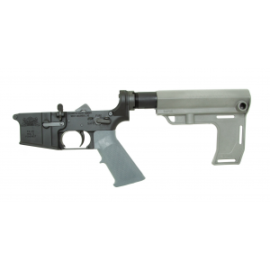 PSA AR-15 Complete MFT Battlelink Classic Lower, Gray