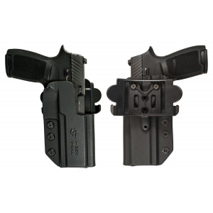 Comp-Tac Victory Gear International Right Hand Springfield XD/XDM/Mod 2 2.25" Outside the Waistband Holster, Molded Black - 10241-C241SF201RBKN