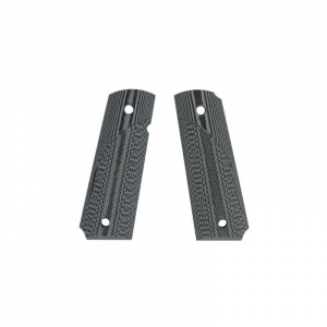 Pachmayr G10 Tactical Smooth Grip Panel for 1911 Pistol, Black/Gray - 61001