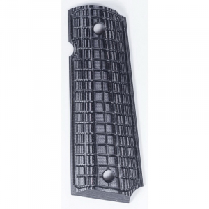 Pachmayr G10 Tactical Grappler Grip Panel for 1911 Pistol, Black/Gray - 61011