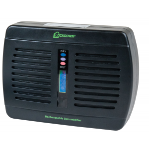 Lockdown Rechargeable Dehumidifier, Protects 333 cu/ft - 1092878