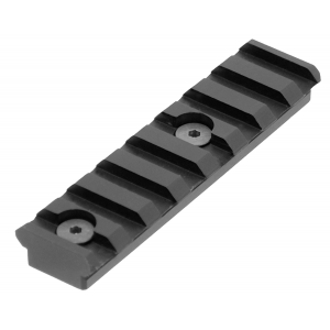 Leapers UTG KeyMod 3.14" Aluminum Picatinny Rail, Hardcoat Anodized Black - MTURS04M
