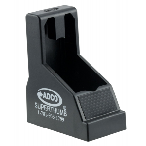 ADCO Super Thumb Double Stack 9mm/.40 Polymer Magazine Loader, Black -