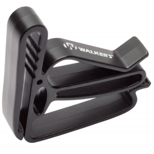 Walkers Game Ear Belt Clip Holder for Earmuff/Shooting Glass/Rope/Hard Hat, Black - GWPBELTLOOP