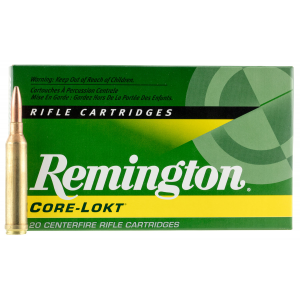 Remington Core-Lokt 140 gr Pointed Soft Point .264 Win Mag Ammo, 20/box - R264W2