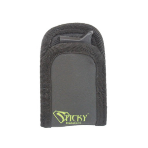 Sticky Holsters IWB/Pocket Mini Mag Sleeve for Magazines Up To 40S&W, Black with Green Logo - MMS