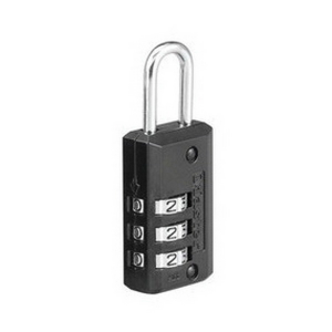 Master Lock Combination Lock, Black, 4/pack - 646D
