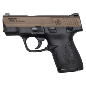 S&W M&P Shield 9mm Pistol, Midnight Bronze - 13299