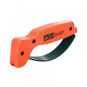 AccuSharp Knife and Tool Sharpener, Orange Handle - 014C