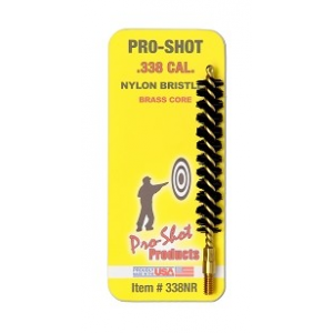 Pro-Shot .338 Cal. Nylon Bristle Rifle Bore Brush 338NR