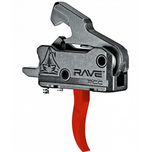 Rise Armament Rave PCC Trigger Assembly, Red - T017-PCC-RED