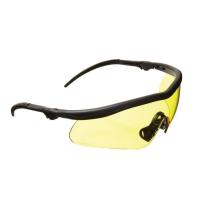 Allen Guardian Adult Shooting Safety Glasses - Black Color for Maximum Eye Protection - 2379