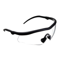 Allen Guardian Shooting Safety Glasses - Adult Size, Black for Superior Eye Protection - 2384