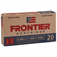 Hornady Frontier 62 gr Full Metal Jacket 5.56 Ammo, 20/box - FR260