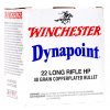 Winchester Ammunition USA 40 gr Copper-Plated Hollow Point .22lr Ammo, 500/box - WD22LRB