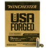 Winchester Ammunition USA Forged 115 gr Full Metal Jacket 9mm Ammo, 150/box - WIN9S