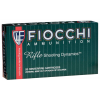 Fiocchi Rifle Shooting Dynamics 180 gr Pointed Soft Point Interlock BT .308 Win/7.62 Ammo, 20/box - 308C