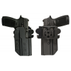 Comp-Tac Victory Gear International Right Hand CZ 75 SP01 Outside the Waistband Holster, Molded Black - 10241-C241CZ025RBKN