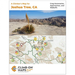 A Climber's Map For: Joshua Tree, California: Crag Summaries, Approaches, And Walkoffs