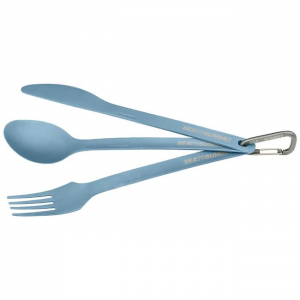 Titanium Spoon, Fork & Knife Set
