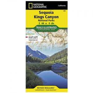 Trails Illustrated Map: Sequoia/Kings Canyon National Parks