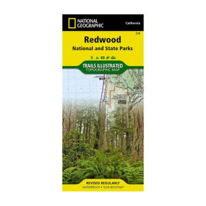 Trails Illustrated Map: Redwood National and State Parks