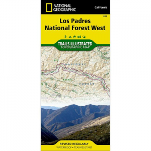 Trails Illustrated Map: Los Padres National Forest West