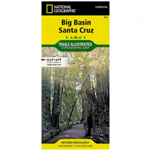 Trails Illustrated Map: Big Basin/Santa Cruz