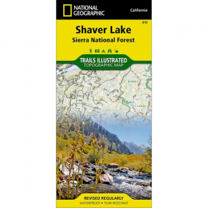 Trails Illustrated Map: Shaver Lake - Sierra National Forest