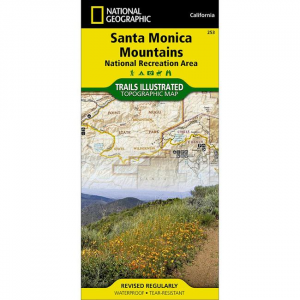 Trails Illustrated Map: Santa Monica Mountains National Recreation Area
