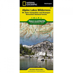 Trails Illustrated Map: Alpine Lakes Wilderness - Mt. Baker-Snoqualmie and Okanogan-Wenatchee National Forests