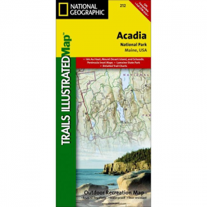 Trails Illustrated Map: Acadia National Park