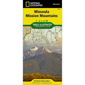 Trails Illustrated Map: Missoula/Mission Mountains