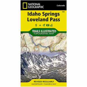 Trails Illustrated Map: Idaho Springs/Georgetown/Loveland Pass