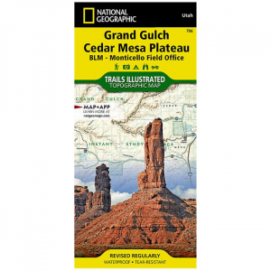 Trails Illustrated Map: Grand Gulch Plateau/Cedar Mesa Plateau - Blm-Monticello Field Office