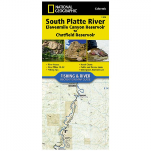 Fishing and River Map: South Platte River: Elevenmile Canyon Reservoir To Chatfield Lake