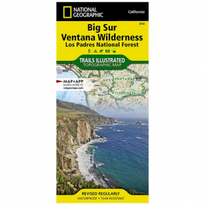 Trails Illustrated Map: Big Sur Ventana Wilderness - Los Padres National Forest - 2019 Edition