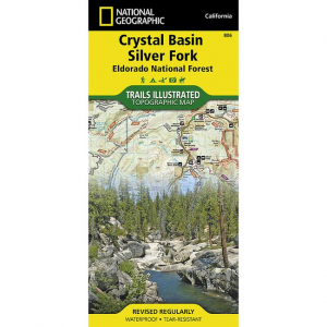 Trails Illustrated Map: Crystal Basin/Silver Fork - Eldorado National Forest - 2016 Edition