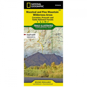Trails Illustrated Map: Mazatzal & Pine Mountain Wilderness Areas - Coconino, Prescott & Tonto National Forests - 2019 Edition