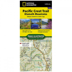 Trails Illustrated Map: Pacific Crest Trail: Klamath Mountains: Siskiyou Summit To Castle Crags