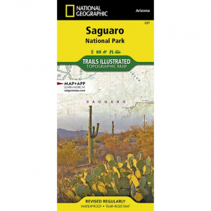 Trails Illustrated Map: Saguaro National Park