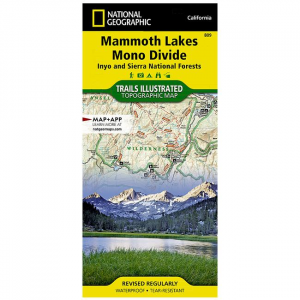 Trails Illustrated Map: Mammoth Lakes/Mono Divide: Inyo And Sierra National Forests