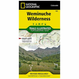 140 - Trails Illustrated Map: Weminuche Wilderness