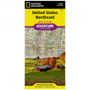 3127 - Adventure Travel Map: Northeast