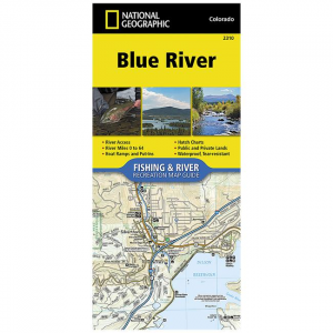 Fishing and River Map: Blue River