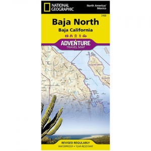3103 - Adventure Travel Map: Baja North