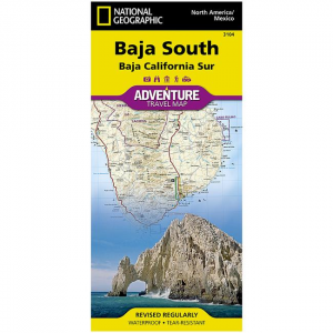 3104 - Adventure Travel Map: Baja South