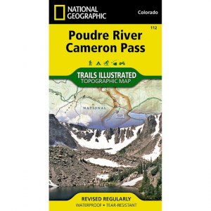 Trails Illustrated Map: Poudre River/Cameron Pass