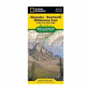 722 - Trails Illustrated Map: Absaroka - Beartooth Wilderness East: Cooke City, Red Lodge - 2013 Edition