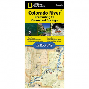 Fishing and River Map: Colorado River: Kremmling to Glenwood Springs